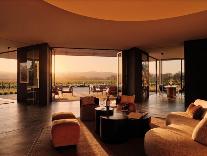 Aperture Estate tasting room.
