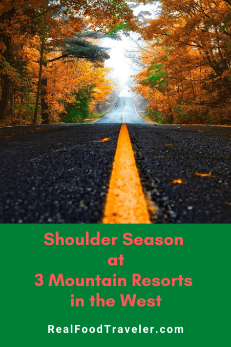 Shoulder Season at Western Mountain Resorts Pin