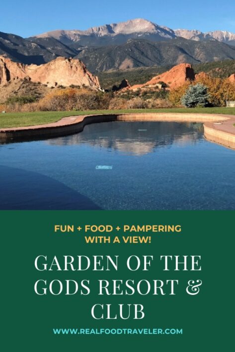 Garden of the Gods Resort has incredible views.