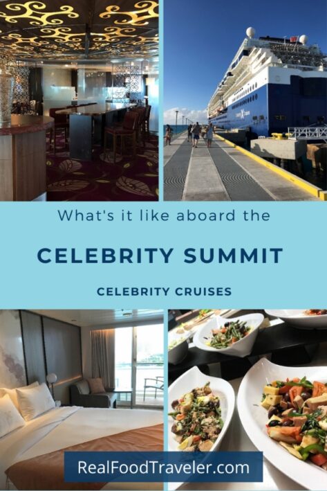 Scenes from Celebrity Summit cruise ship.