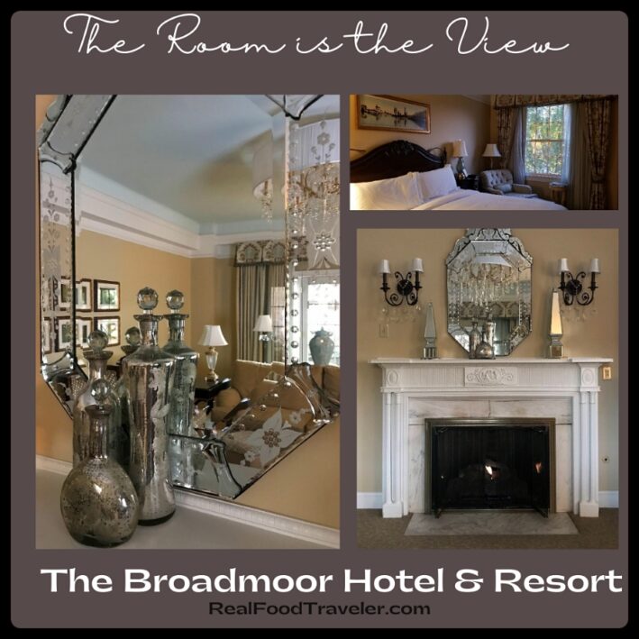 A room at The Broadmoor can be very elegant.