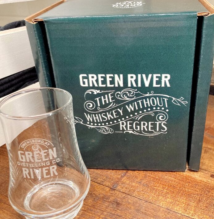 Green River Distilling packaging
