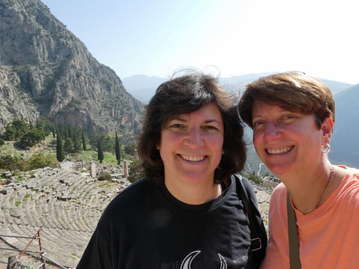 Talking travel and food with Diana and Sue