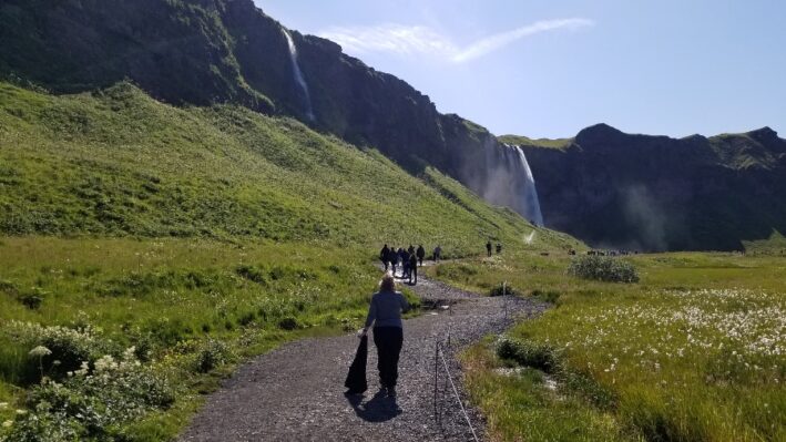 Stay on the trail in Iceland