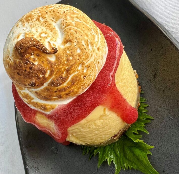 Key Lime Dessert at LoLa 41 brunch with topping