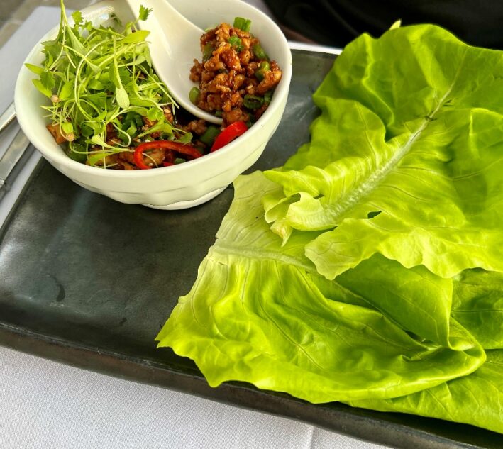 Chicken Lettuce Cups.