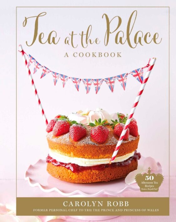 Tea at the palace Cookbook cover