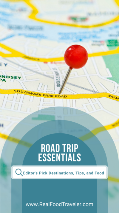 Pinterest Pin for Road Trip Essentials.