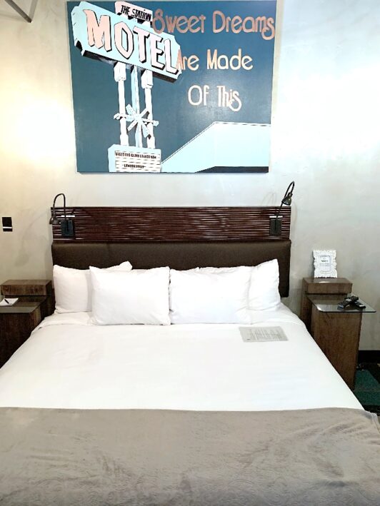 Hotel room in The Station in Pueblo.