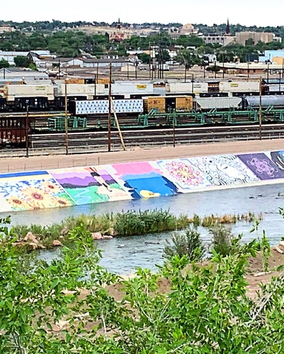 Pueblo Levee Murals