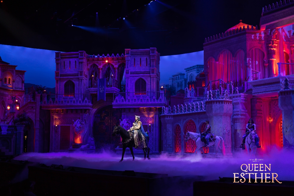 Performance of Esther at the Sight & Sound Theater in Branson.
