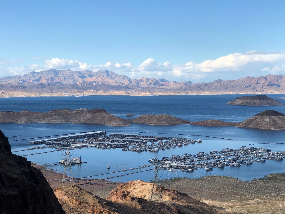 Lake Mead outside of Las Vegas.