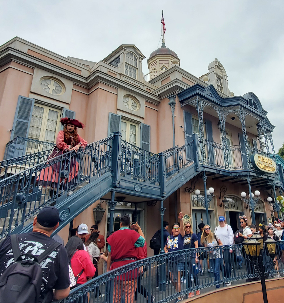 Pirates of the Caribbean ride at Disneyland will not give you motionsickness.