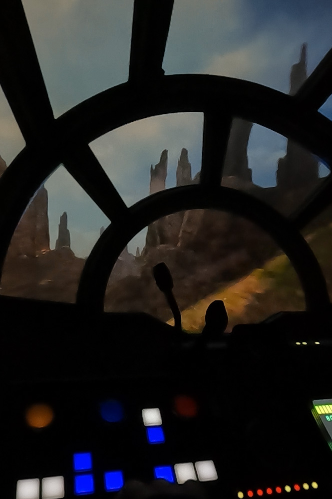 millenium Falcon: Smugglers Run at Disneyland.