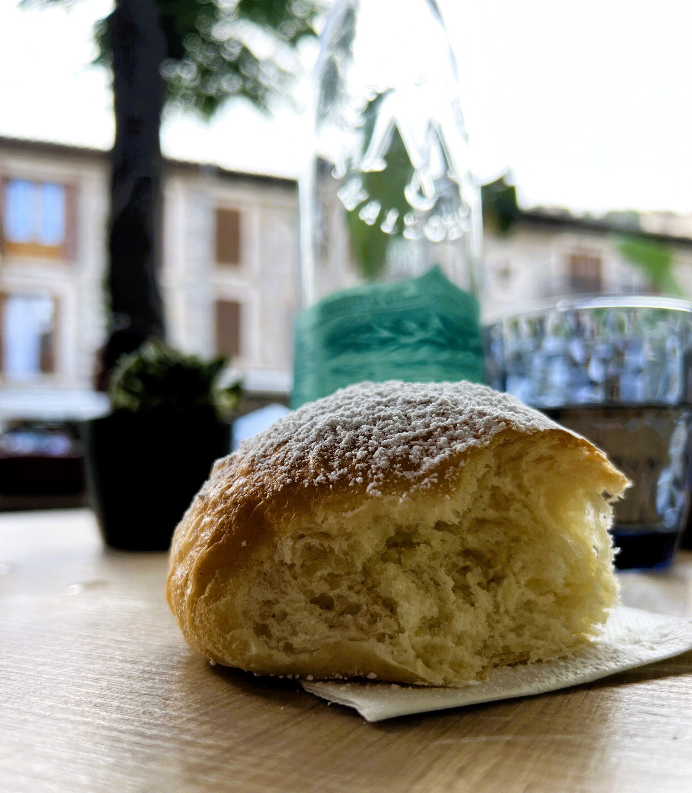 Coca de Patata sweet roll in Valldemosa Spain