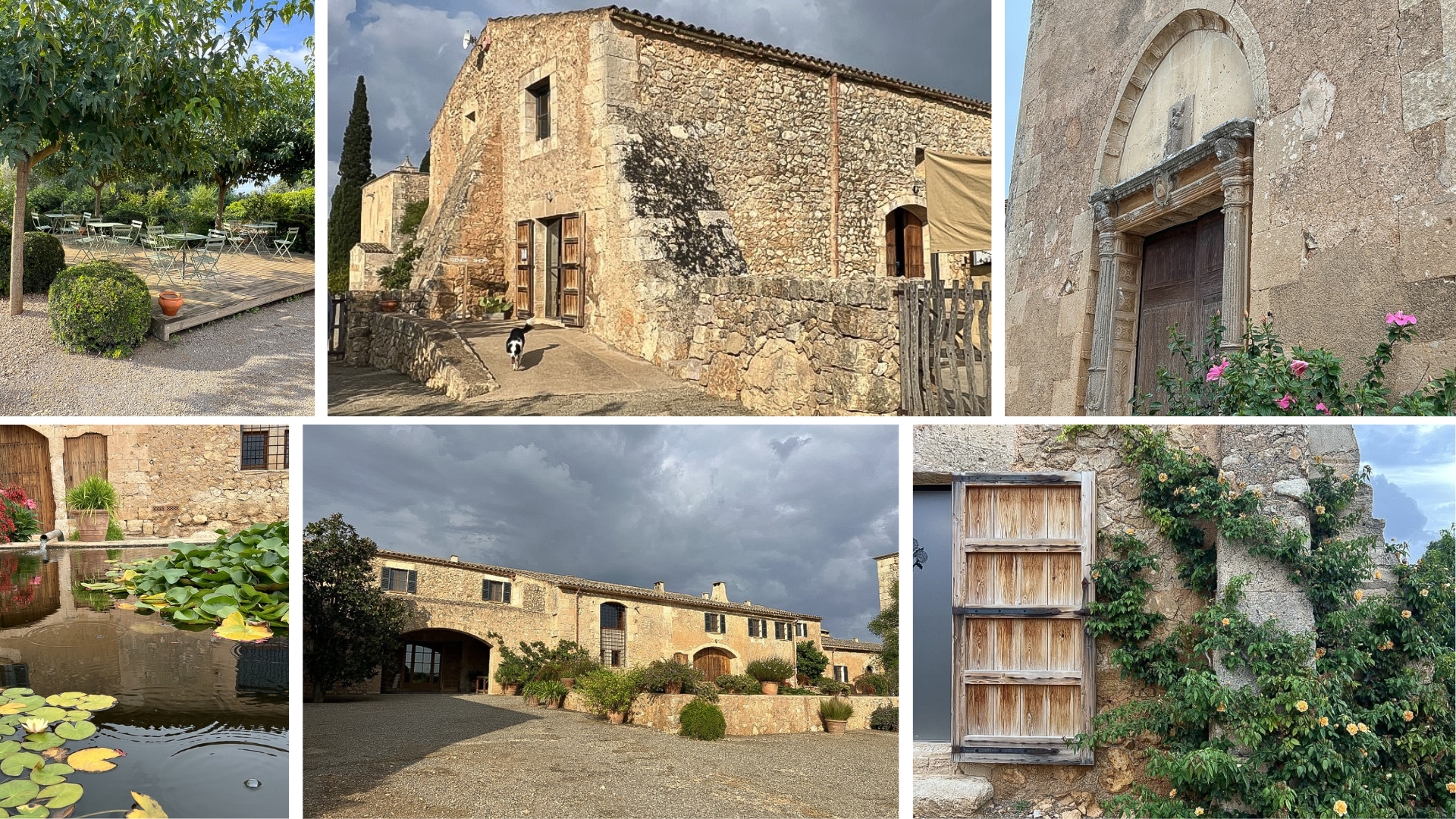 The estate housing Aubocassa olive oil in Mallorca, Spain.