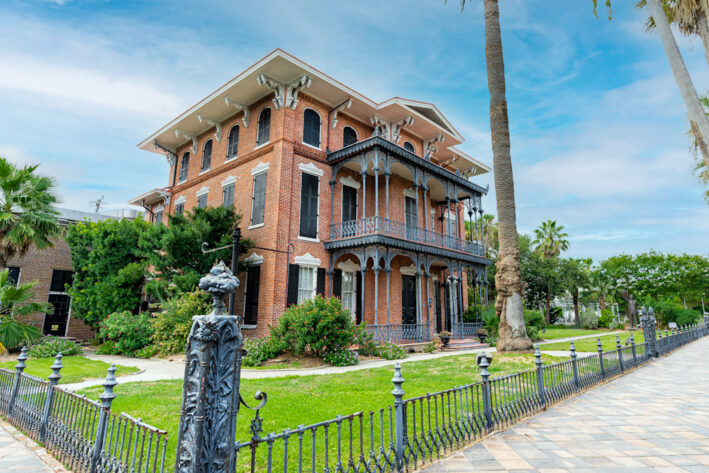 See Galveston's many Victorian homes including this Ashton Villa.