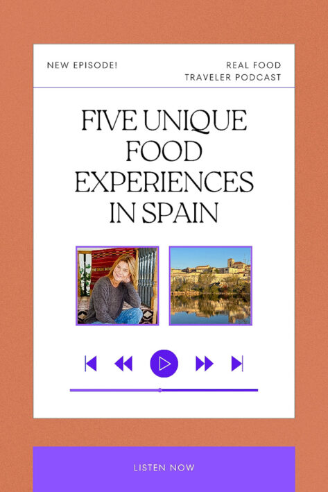 Click on this image to hear the Real Foo Traveler Podcast with Abbey Algiers.
