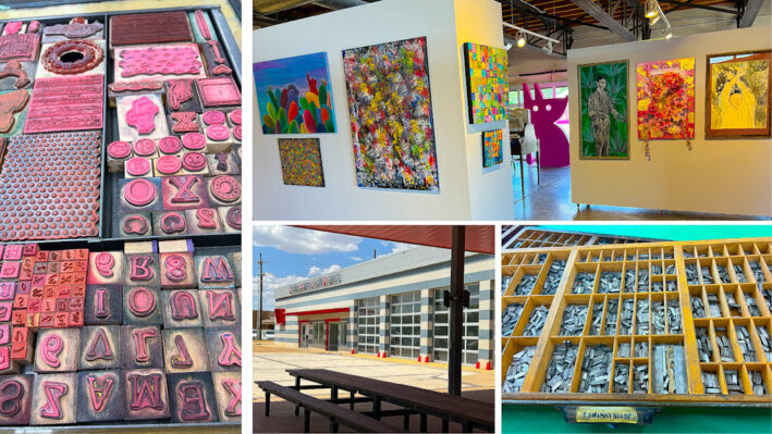 Scenes from Lubbock's arts scene including CASP.