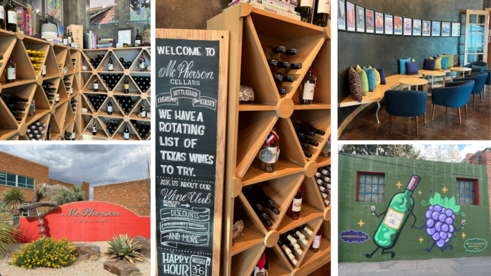 McPherson Cellars images in Lubbock, Texas.