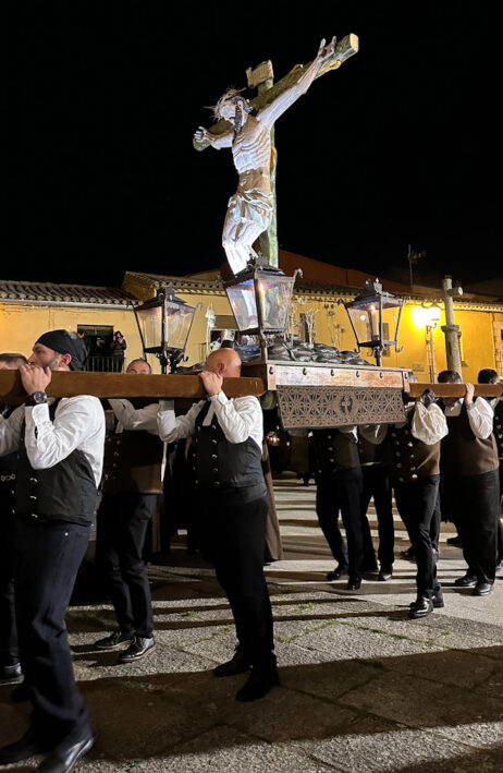 One of the many processions during Holy Week in Zamora, Spain.