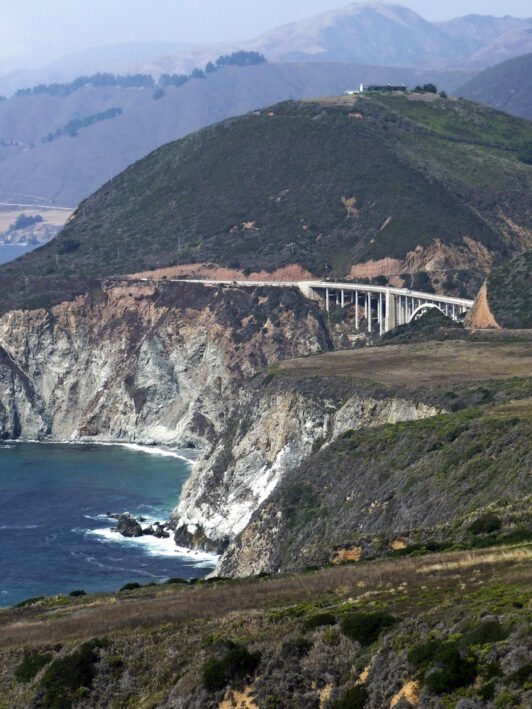 The famous Bixby Bridge is iconic along the Big Sur Coastline. Photo courtesy of Pixabay.com.