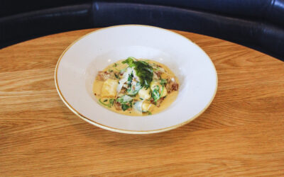 Butternut Squash & Potato Gnudi with Homemade Italian Sausage