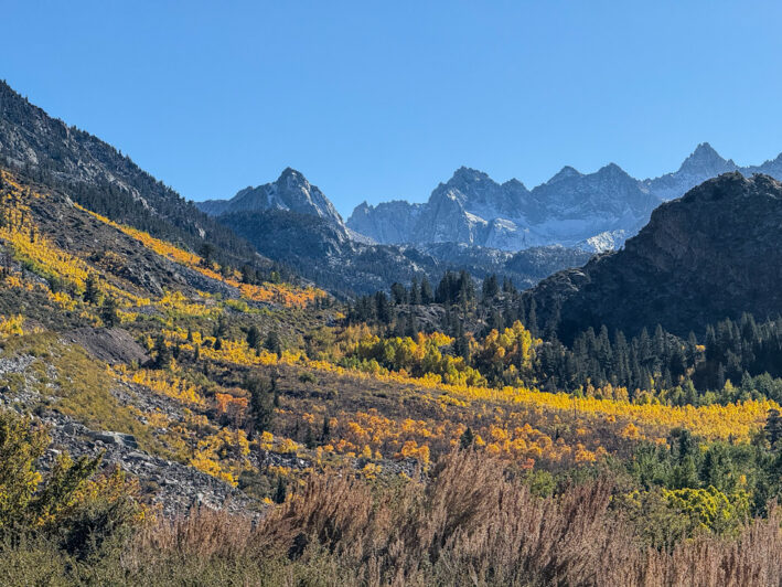 Approaching Monitor Pass in the High Sierras.