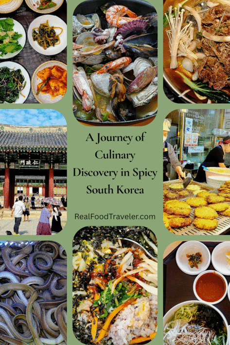 Images from South Korea's food scene for Pinterest.