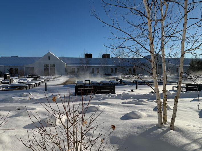 The Miraval Berkshires exterior view.
