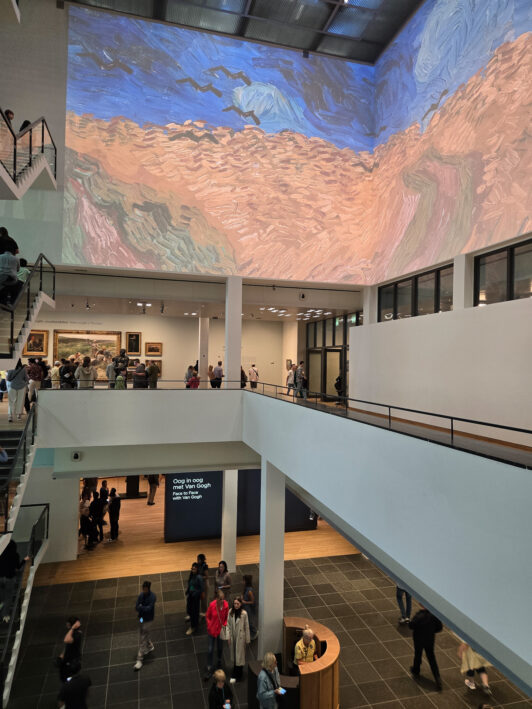 The Van Gogh Museum offers multiple levels for being immersed in the life and works of Vincent.