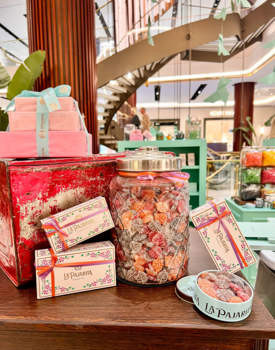Candies from La Pajarita at Galeria Canalejas.