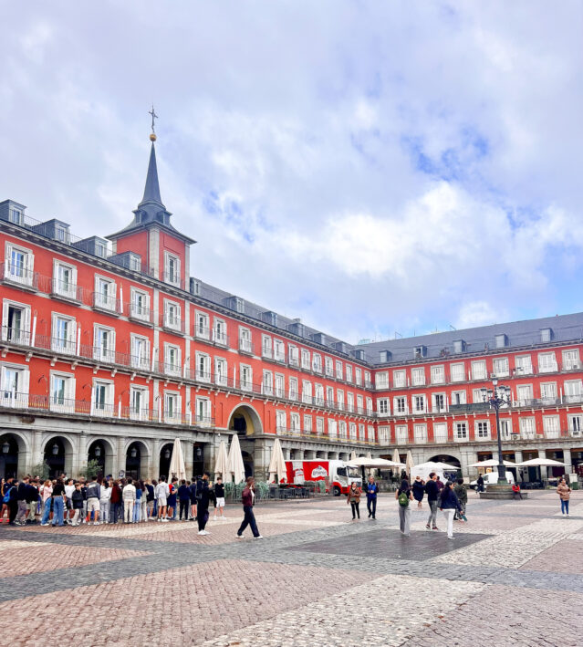 The Plaza Major in Spain.
