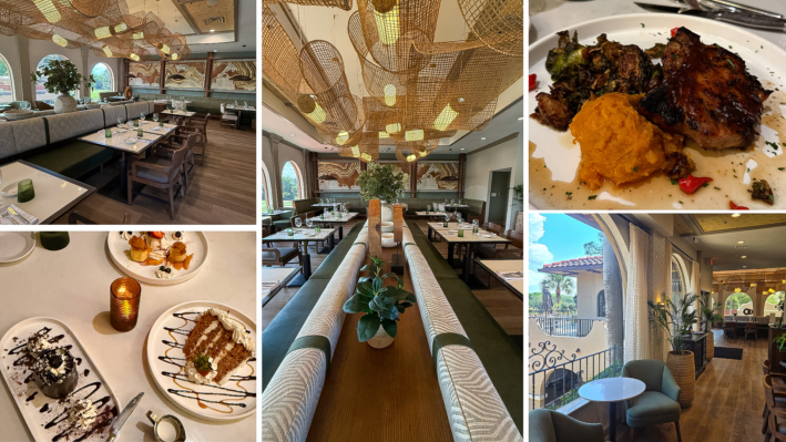 Images of the Conquistador restaurant.