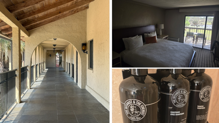 Scenes from guestroom