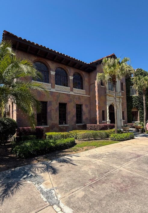 The Howey Mansion is a short drive from Mission Resort + Club. It can be toured.