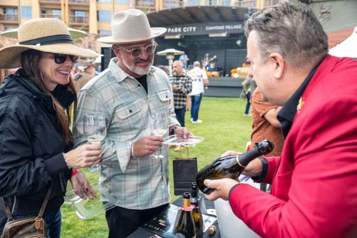 Meet winemakers and taste their wines at the Grand Tasting events.