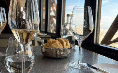 Dining at Le Jules Verne Restaurant in the Eiffel Tower