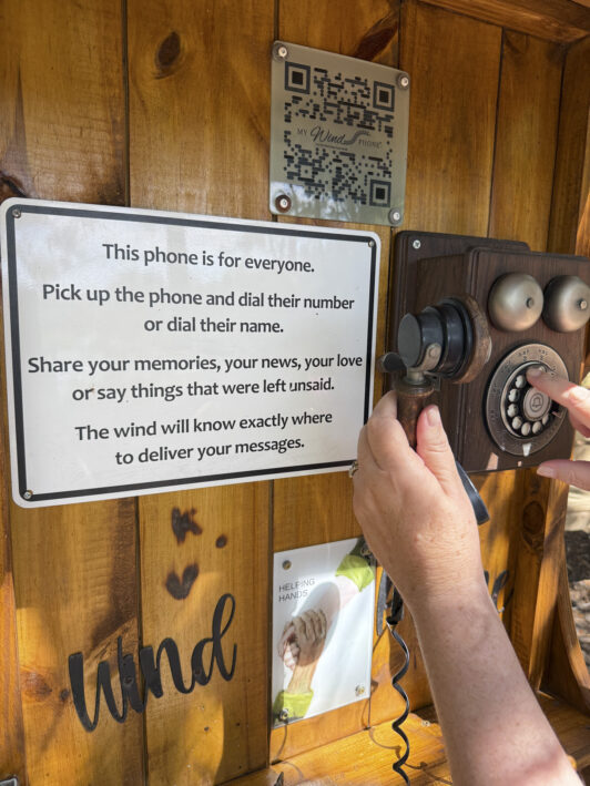 Oak Island Beach Wind Phone.