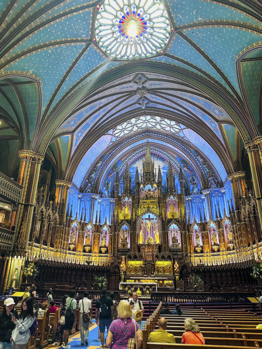 Notre-Dame Basilica, Old Montréal.