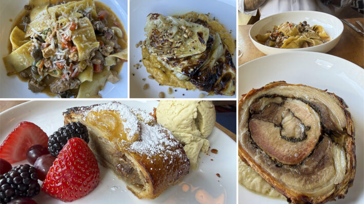 Examples of the food at 192 at The Blake.